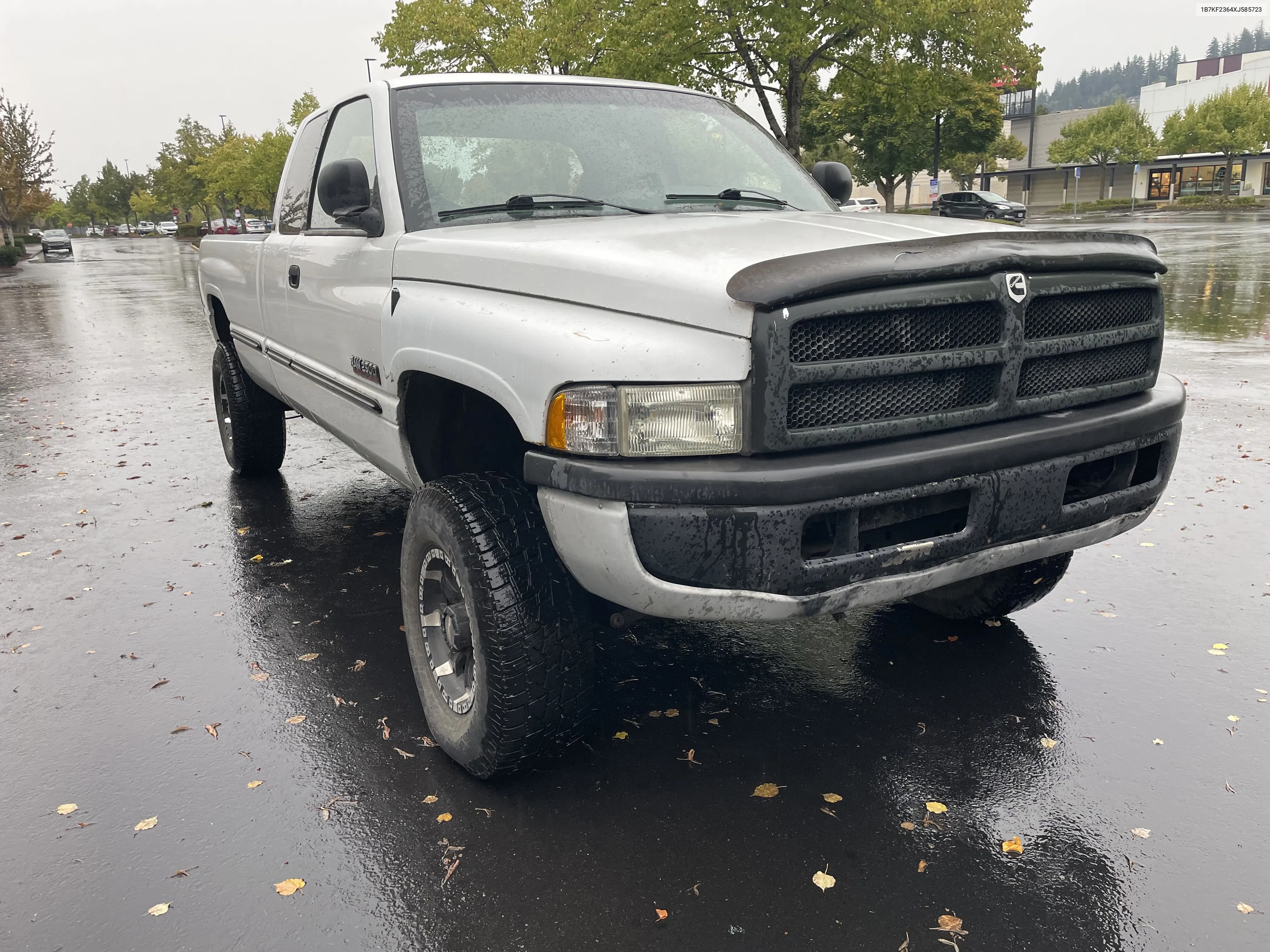 1999 Dodge Ram 2500 VIN: 1B7KF2364XJ585723 Lot: 68769064