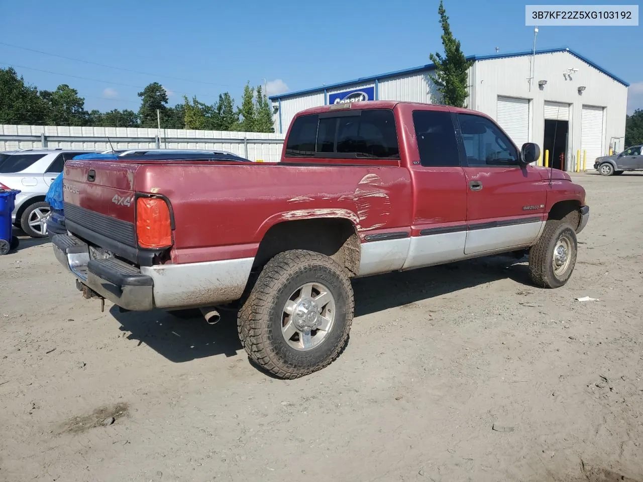 3B7KF22Z5XG103192 1999 Dodge Ram 2500