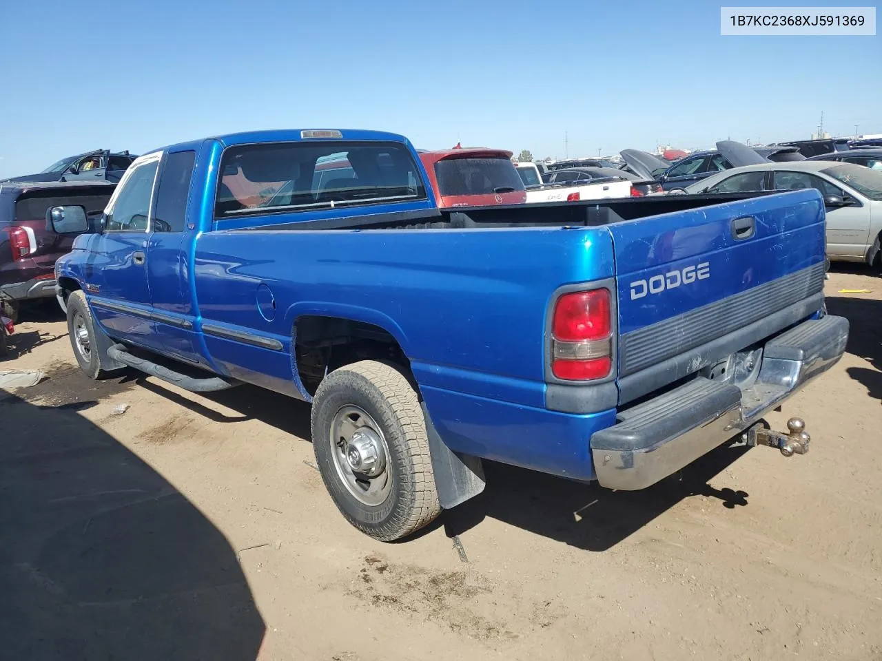 1999 Dodge Ram 2500 VIN: 1B7KC2368XJ591369 Lot: 71875734