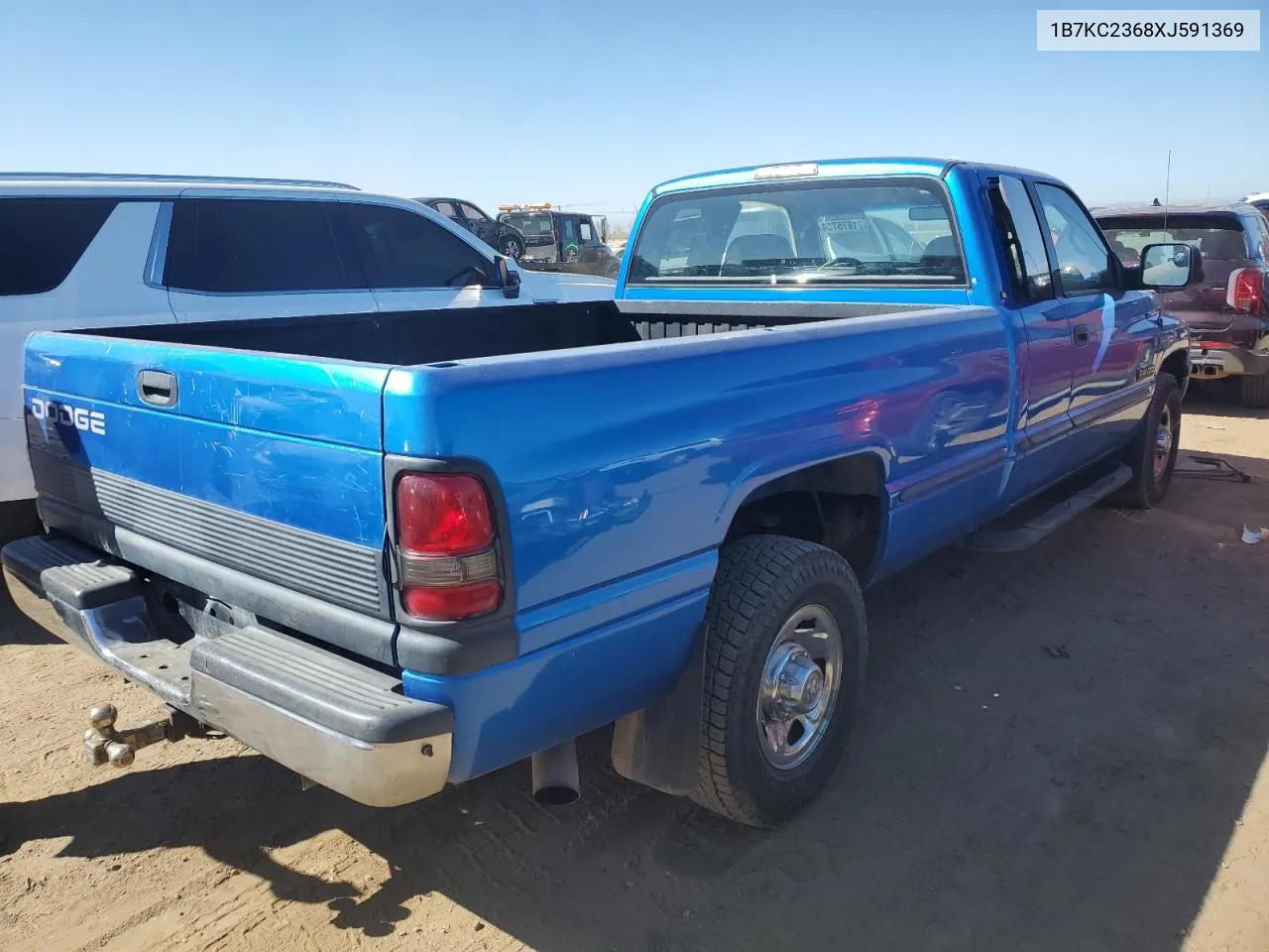 1999 Dodge Ram 2500 VIN: 1B7KC2368XJ591369 Lot: 71875734