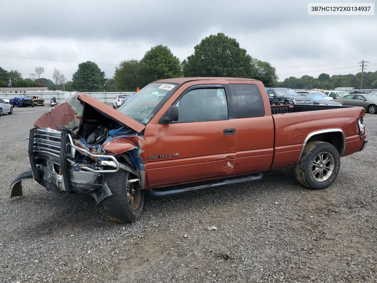 1999 Dodge Ram 1500 VIN: 3B7HC12Y2XG134937 Lot: 72930944