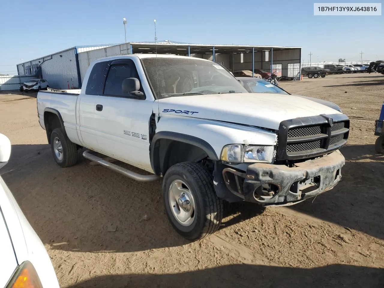 1999 Dodge Ram 1500 VIN: 1B7HF13Y9XJ643816 Lot: 73502574