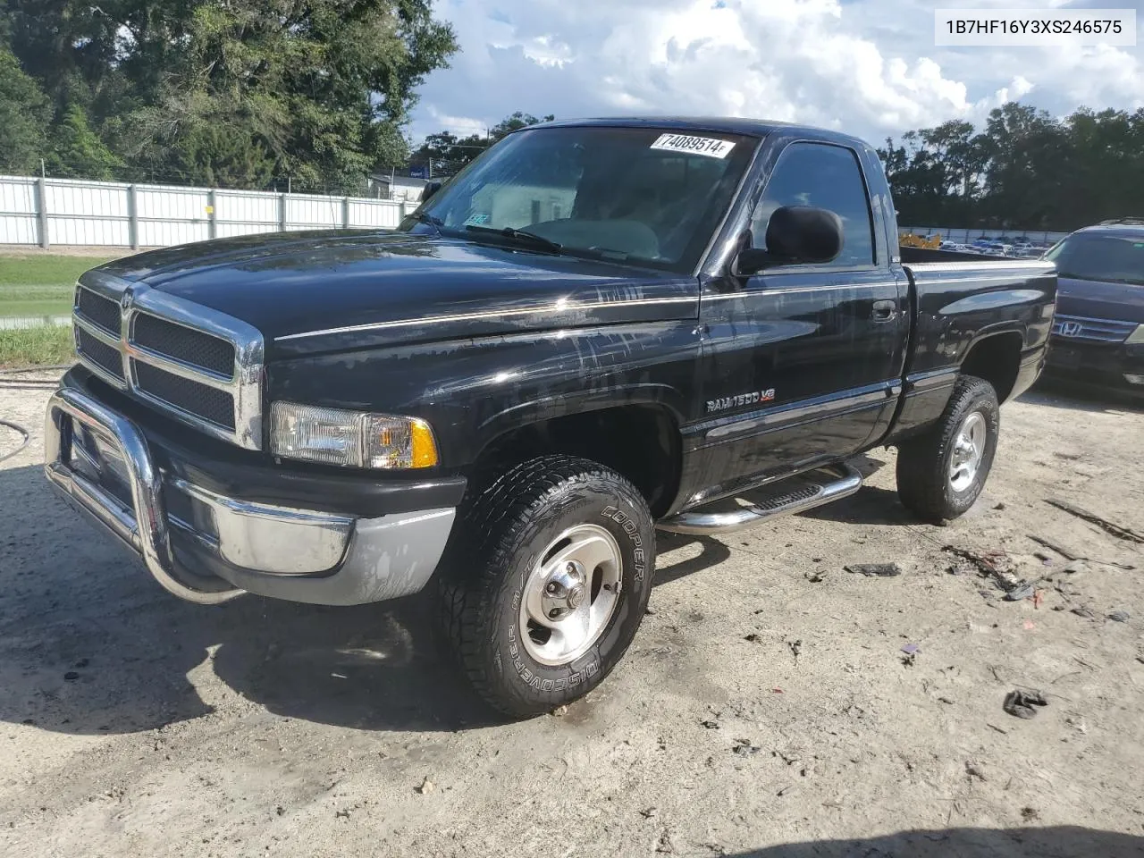 1999 Dodge Ram 1500 VIN: 1B7HF16Y3XS246575 Lot: 74089514