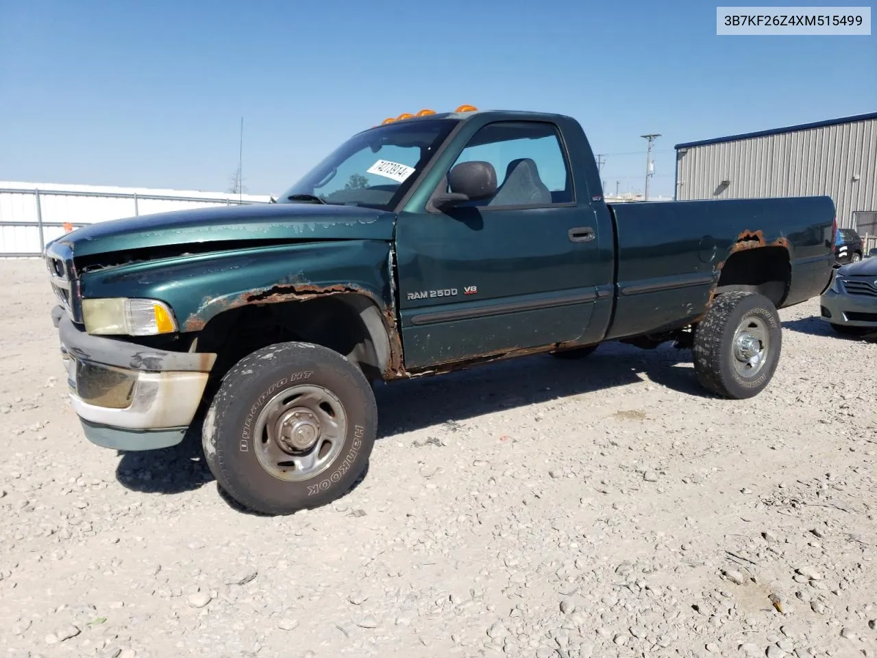 1999 Dodge Ram 2500 VIN: 3B7KF26Z4XM515499 Lot: 74273914