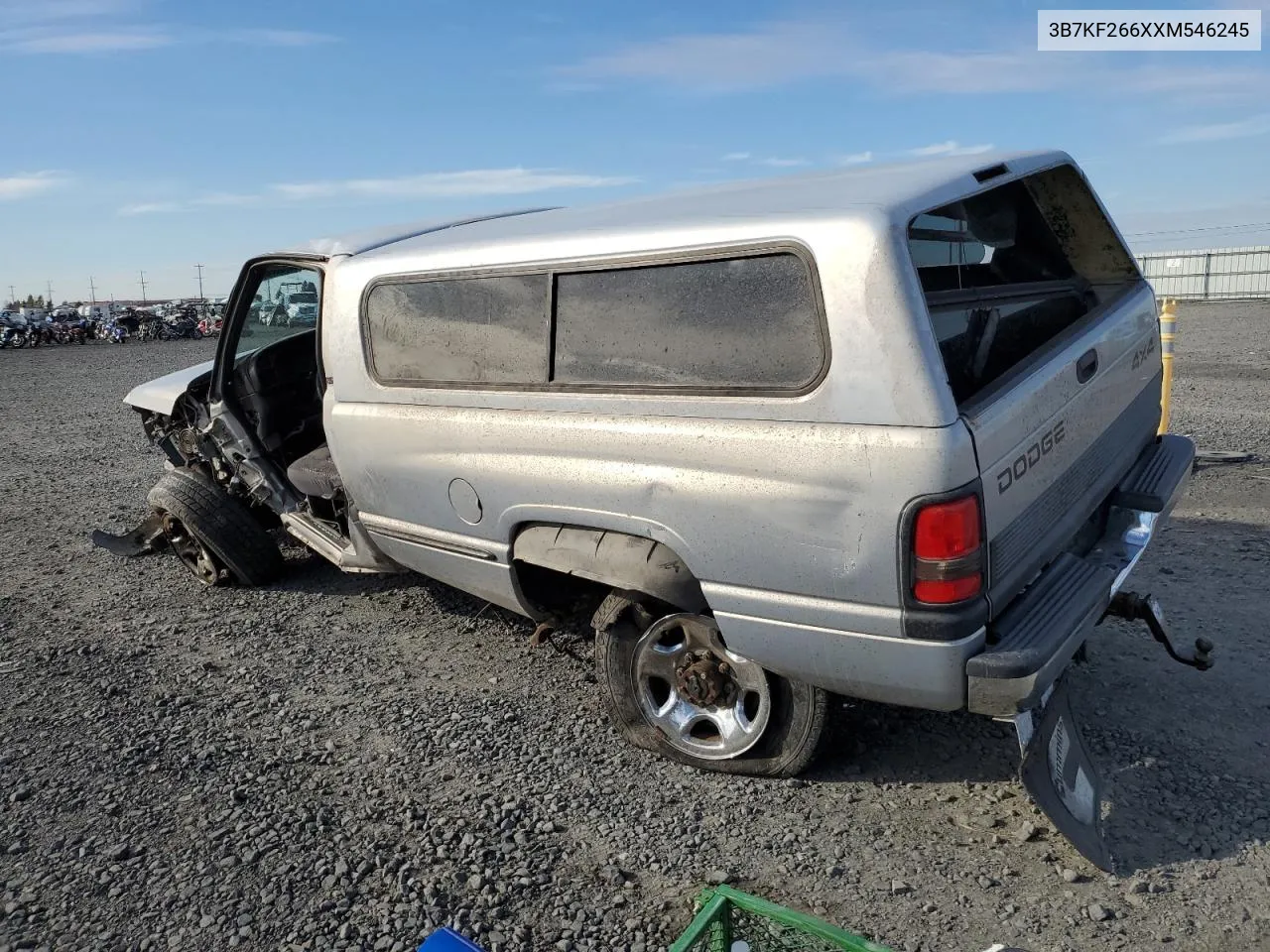 1999 Dodge Ram 2500 VIN: 3B7KF266XXM546245 Lot: 74755734