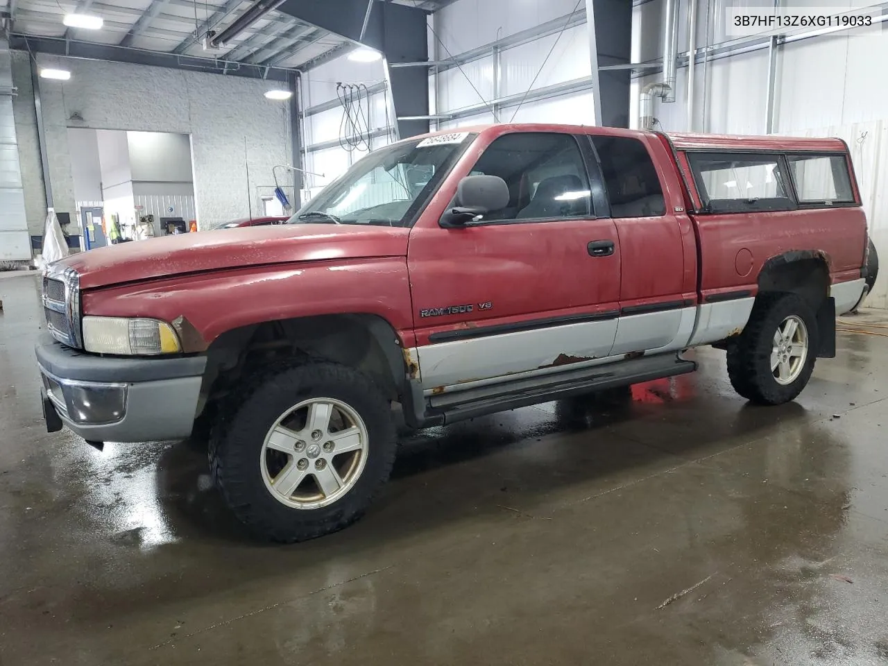 1999 Dodge Ram 1500 VIN: 3B7HF13Z6XG119033 Lot: 75648684