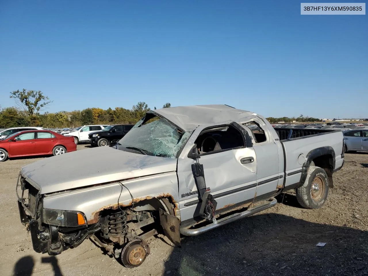 1999 Dodge Ram 1500 VIN: 3B7HF13Y6XM590835 Lot: 75723804