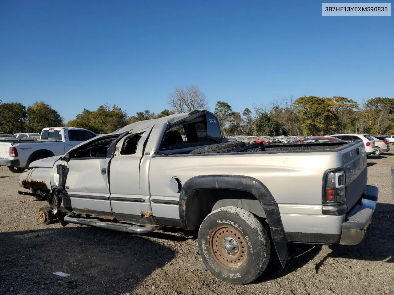 1999 Dodge Ram 1500 VIN: 3B7HF13Y6XM590835 Lot: 75723804