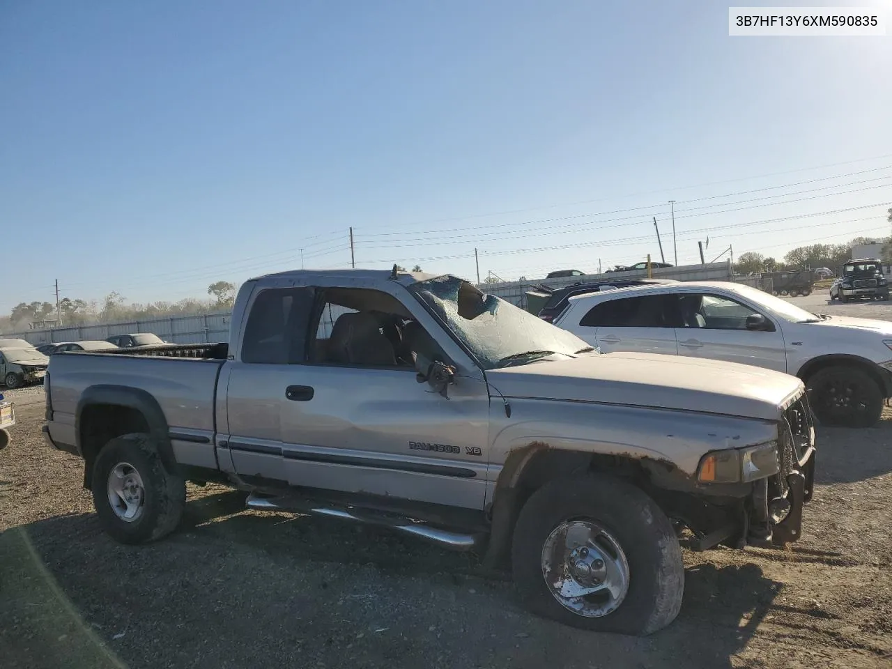 1999 Dodge Ram 1500 VIN: 3B7HF13Y6XM590835 Lot: 75723804