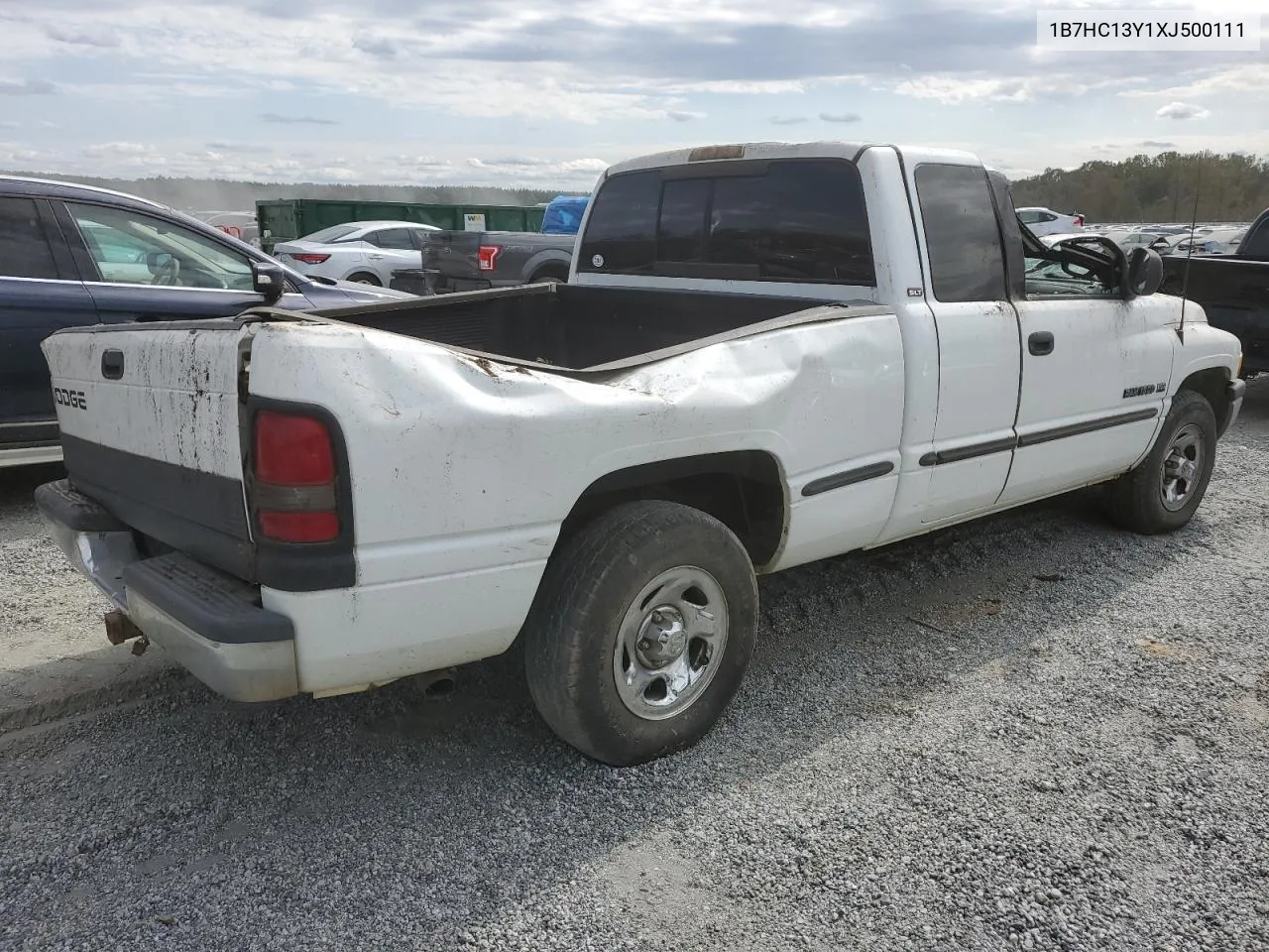 1999 Dodge Ram 1500 VIN: 1B7HC13Y1XJ500111 Lot: 76067834