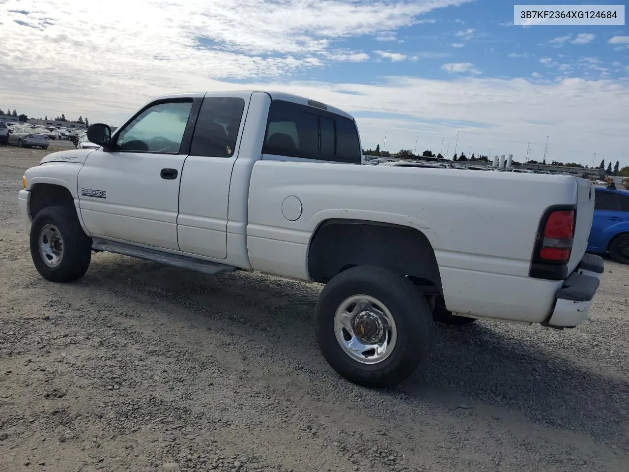 1999 Dodge Ram 2500 VIN: 3B7KF2364XG124684 Lot: 78334934