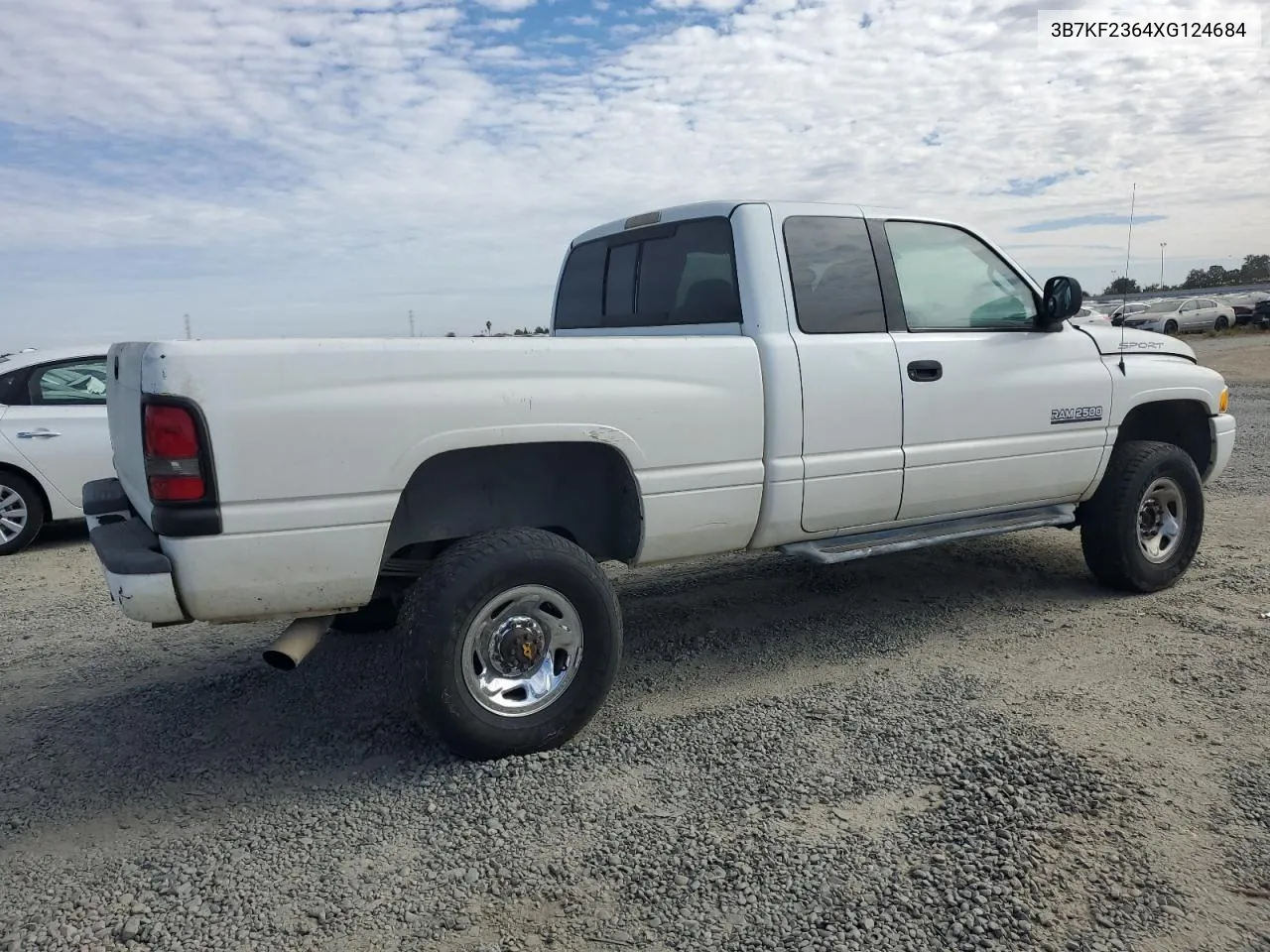 1999 Dodge Ram 2500 VIN: 3B7KF2364XG124684 Lot: 78334934