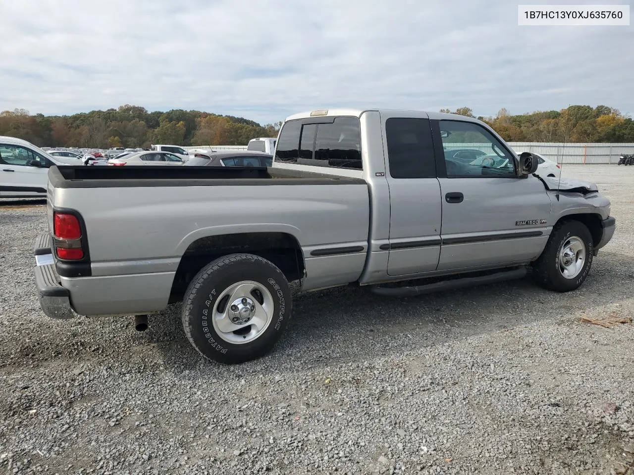 1999 Dodge Ram 1500 VIN: 1B7HC13Y0XJ635760 Lot: 78504394