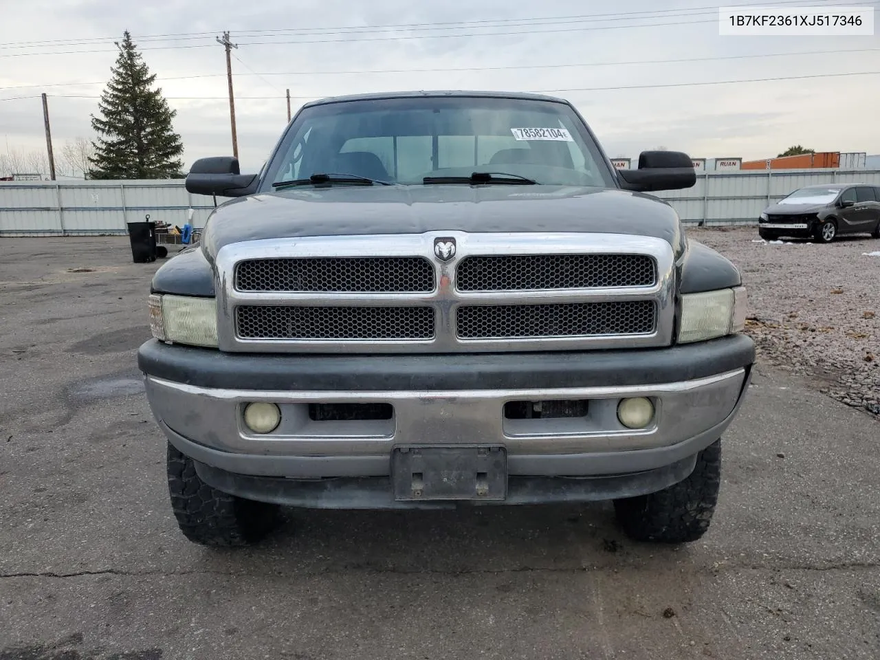 1999 Dodge Ram 2500 VIN: 1B7KF2361XJ517346 Lot: 78582104