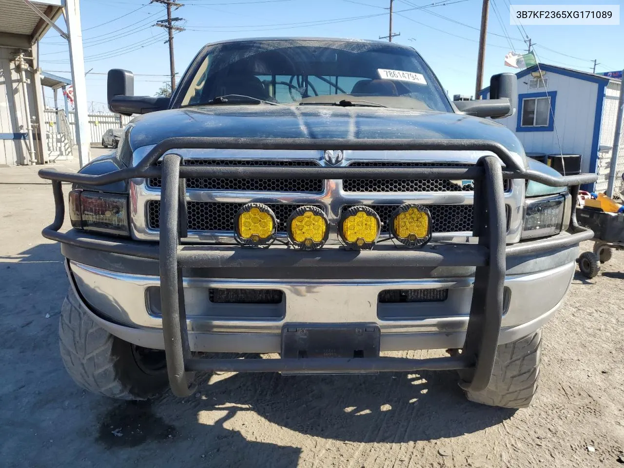 1999 Dodge Ram 2500 VIN: 3B7KF2365XG171089 Lot: 78614794