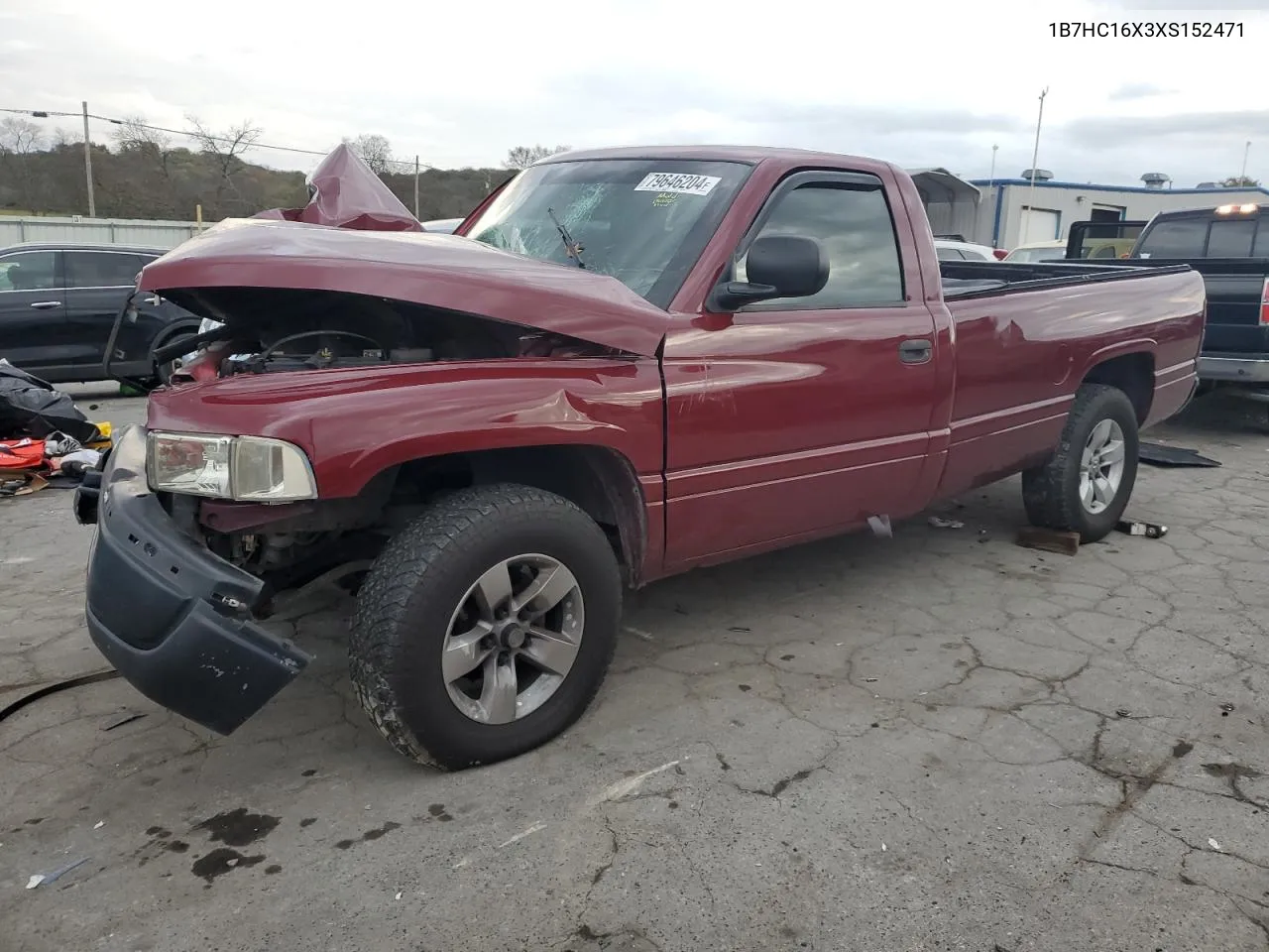 1999 Dodge Ram 1500 VIN: 1B7HC16X3XS152471 Lot: 79646204