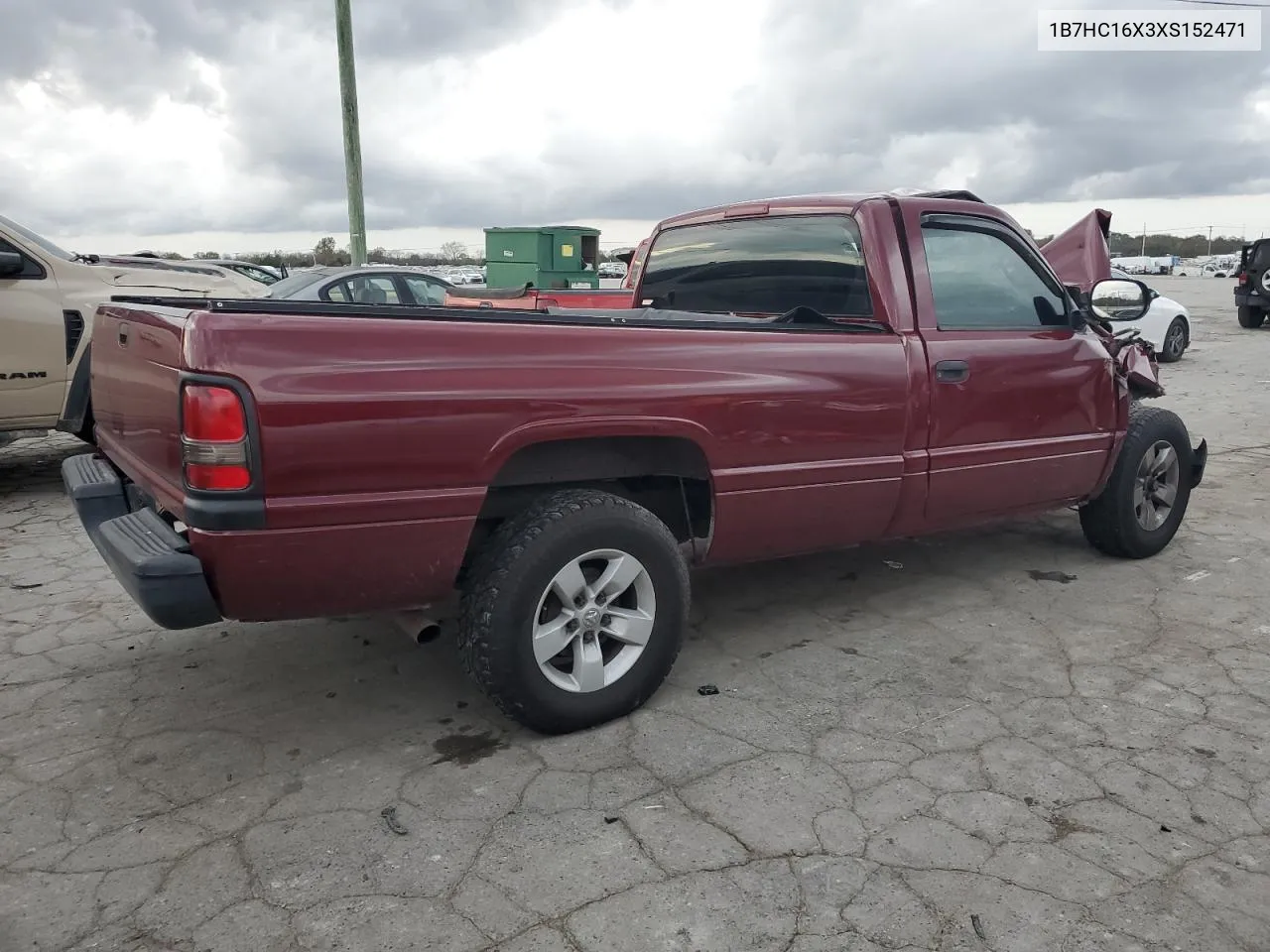 1999 Dodge Ram 1500 VIN: 1B7HC16X3XS152471 Lot: 79646204