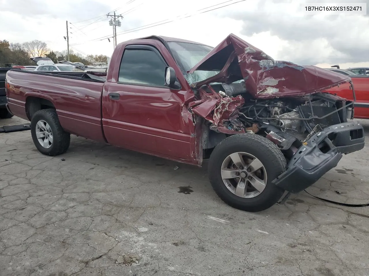 1999 Dodge Ram 1500 VIN: 1B7HC16X3XS152471 Lot: 79646204