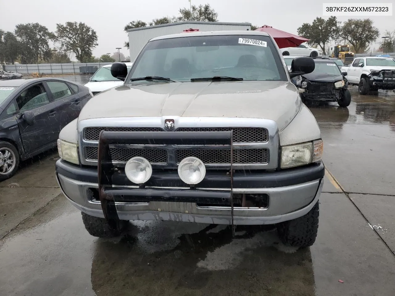 1999 Dodge Ram 2500 VIN: 3B7KF26ZXXM572323 Lot: 79970024