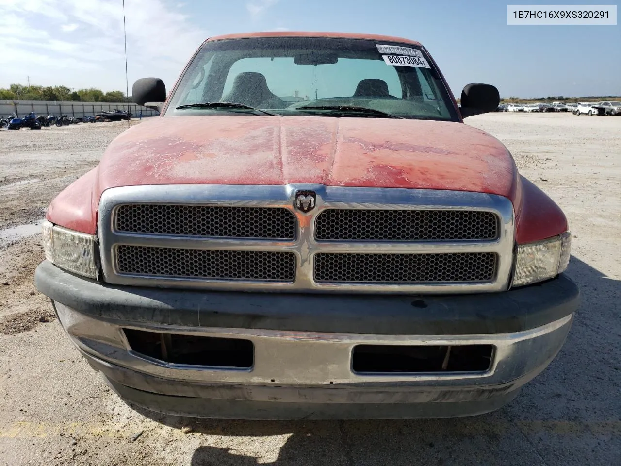 1999 Dodge Ram 1500 VIN: 1B7HC16X9XS320291 Lot: 80873084