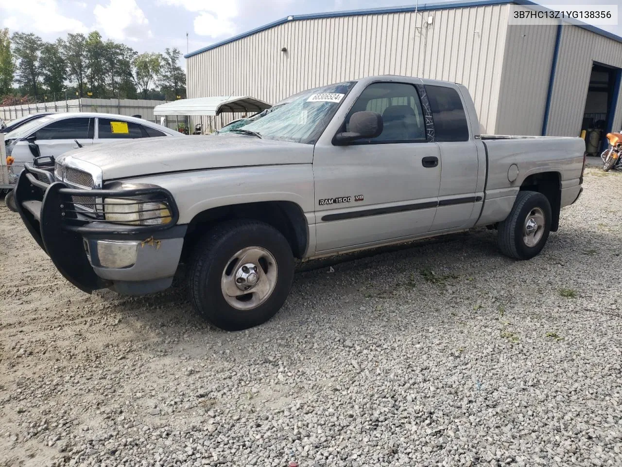 2000 Dodge Ram 1500 VIN: 3B7HC13Z1YG138356 Lot: 68306524