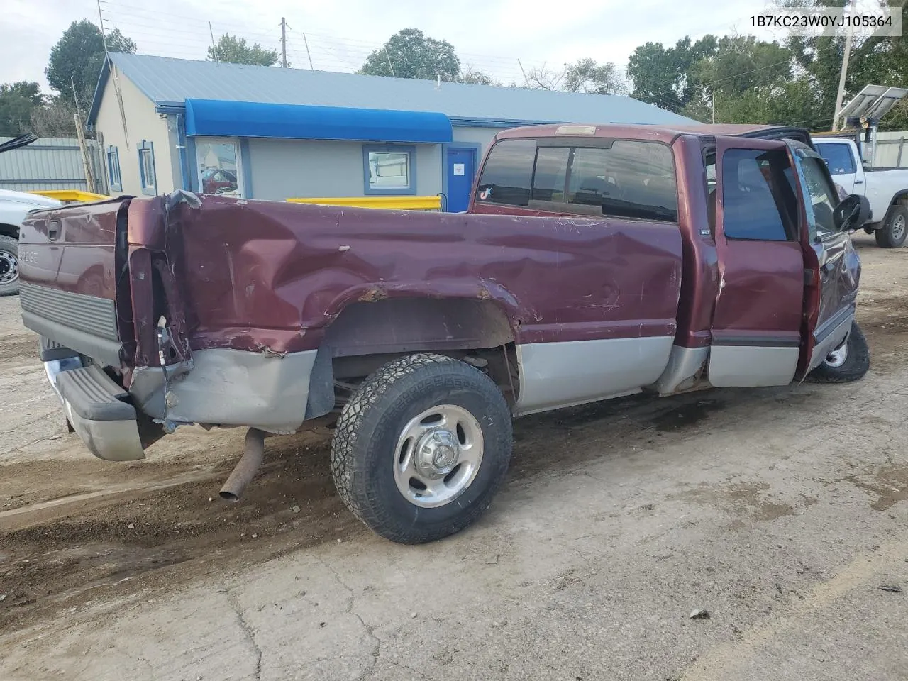 2000 Dodge Ram 2500 VIN: 1B7KC23W0YJ105364 Lot: 69319244