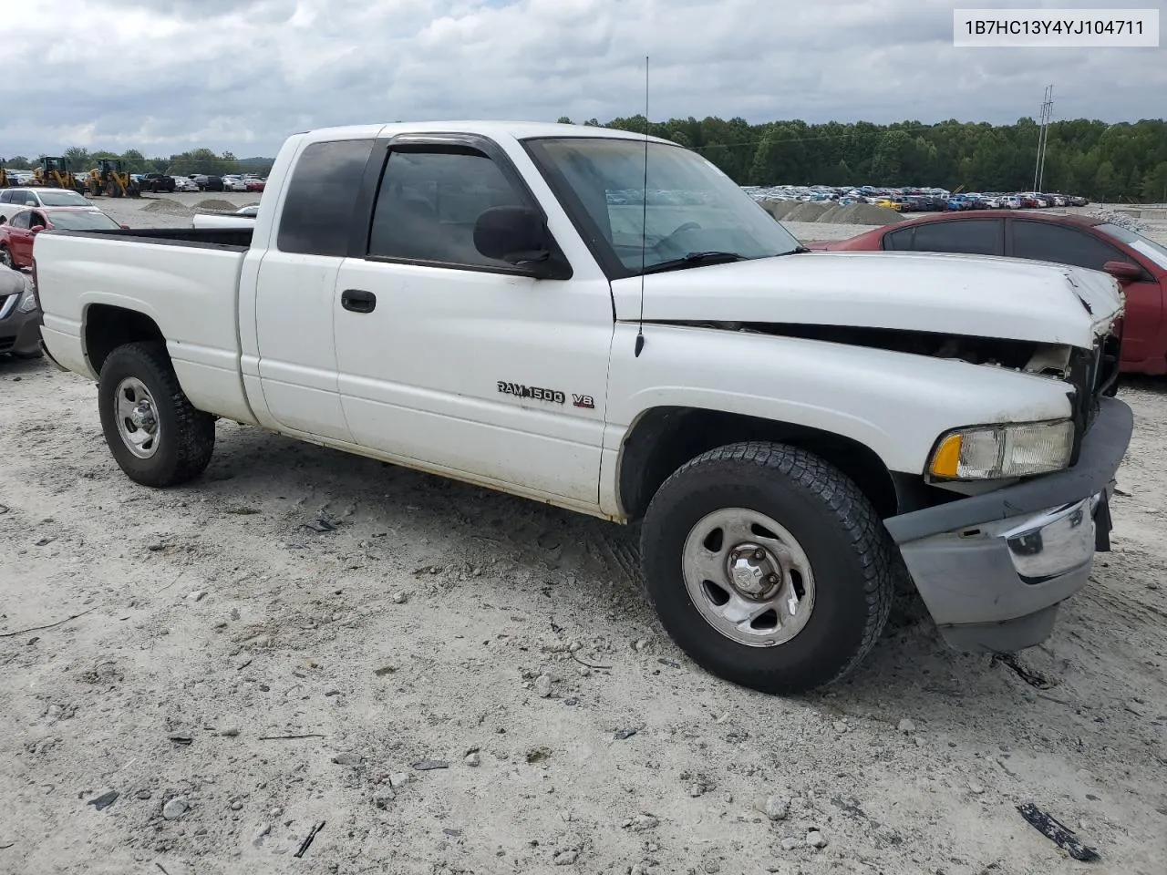 2000 Dodge Ram 1500 VIN: 1B7HC13Y4YJ104711 Lot: 71257324