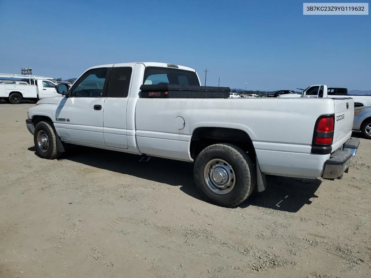 2000 Dodge Ram 2500 VIN: 3B7KC23Z9YG119632 Lot: 71685574