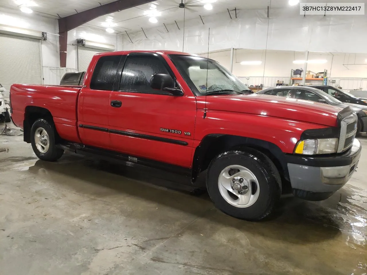 2000 Dodge Ram 1500 VIN: 3B7HC13Z8YM222417 Lot: 72977004