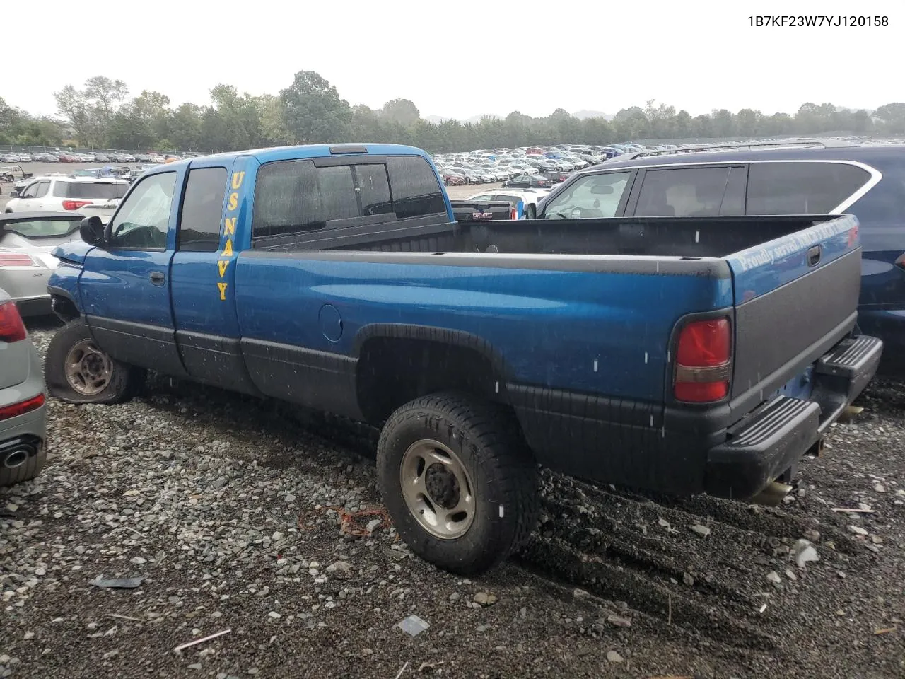 2000 Dodge Ram 2500 VIN: 1B7KF23W7YJ120158 Lot: 73400414