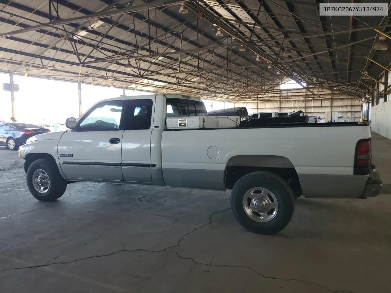 2000 Dodge Ram 2500 VIN: 1B7KC2367YJ134974 Lot: 75233754