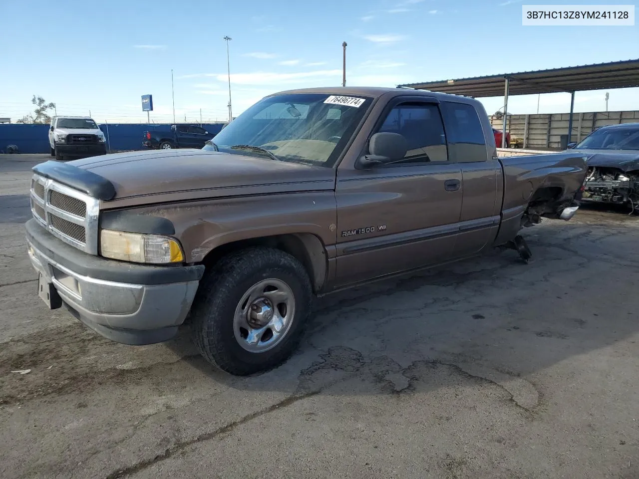 2000 Dodge Ram 1500 VIN: 3B7HC13Z8YM241128 Lot: 76496774