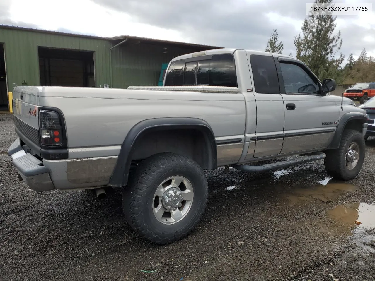 2000 Dodge Ram 2500 VIN: 1B7KF23ZXYJ117765 Lot: 78280974