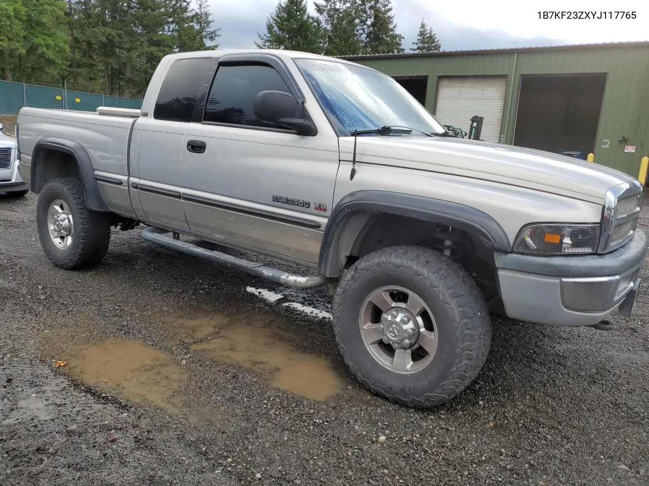 2000 Dodge Ram 2500 VIN: 1B7KF23ZXYJ117765 Lot: 78280974