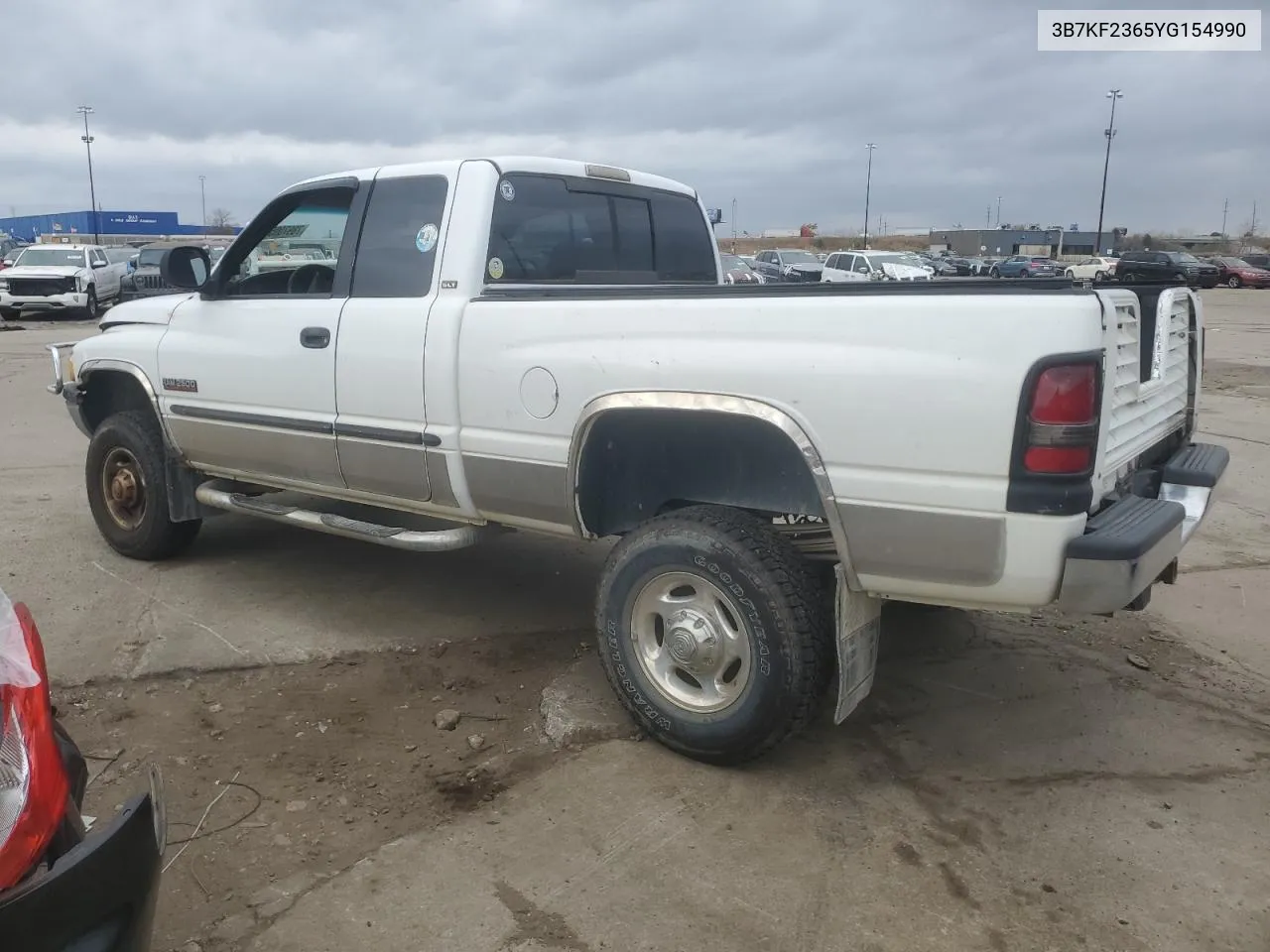 3B7KF2365YG154990 2000 Dodge Ram 2500