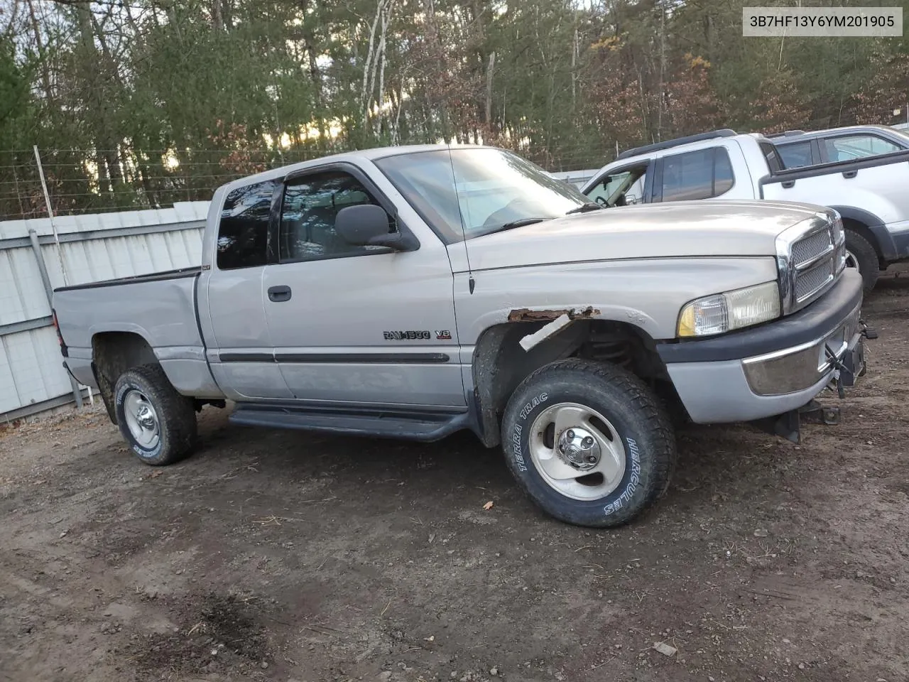 2000 Dodge Ram 1500 VIN: 3B7HF13Y6YM201905 Lot: 79347524