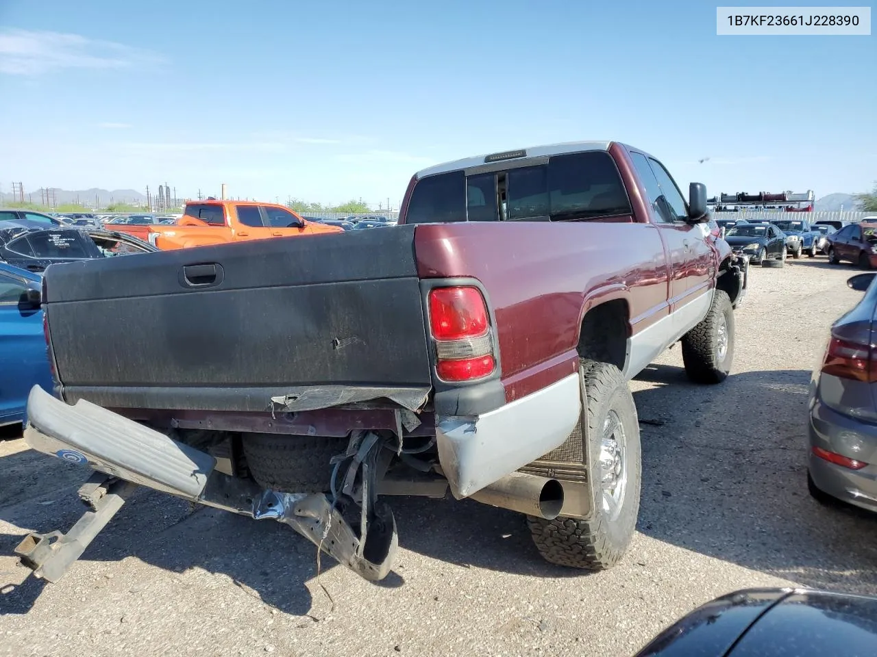 2001 Dodge Ram 2500 VIN: 1B7KF23661J228390 Lot: 65231164