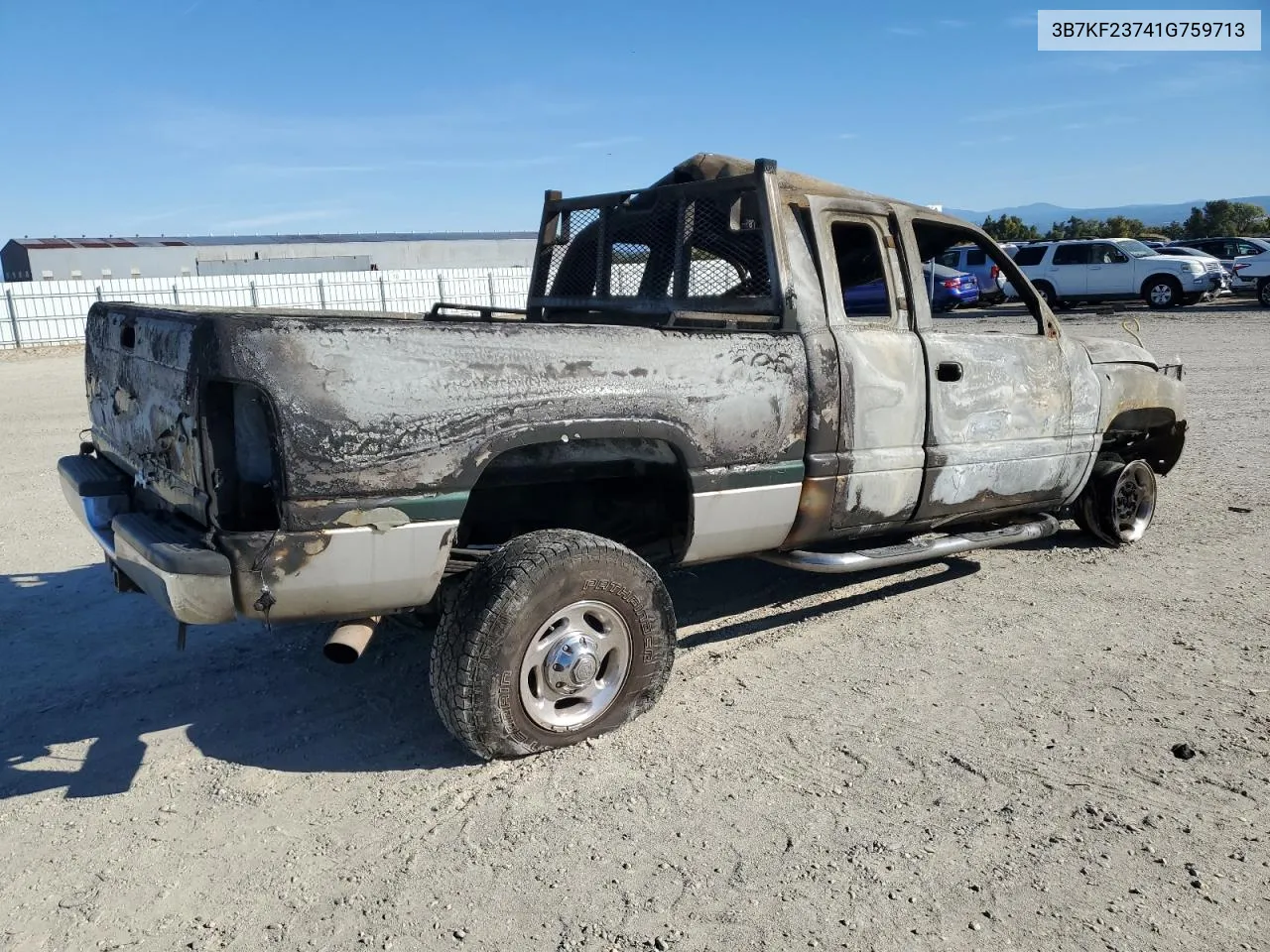 2001 Dodge Ram 2500 VIN: 3B7KF23741G759713 Lot: 65314494