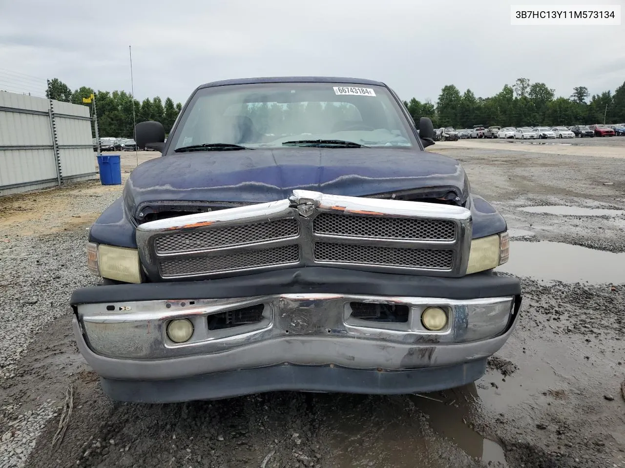 2001 Dodge Ram 1500 VIN: 3B7HC13Y11M573134 Lot: 66743184