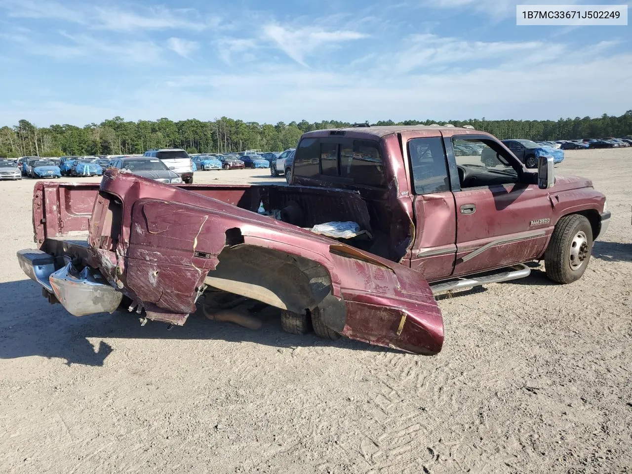 2001 Dodge Ram 3500 VIN: 1B7MC33671J502249 Lot: 67999974