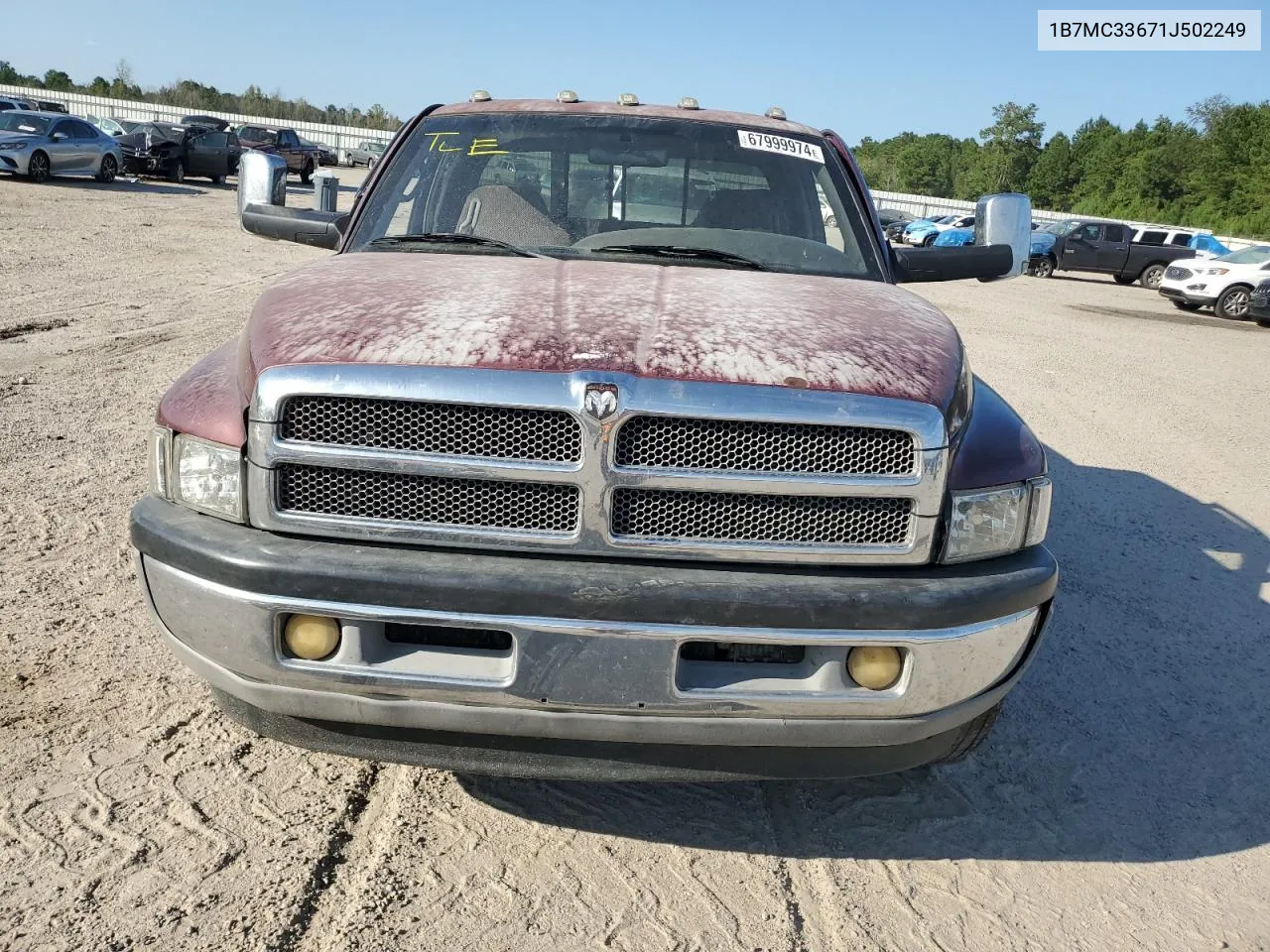 2001 Dodge Ram 3500 VIN: 1B7MC33671J502249 Lot: 67999974