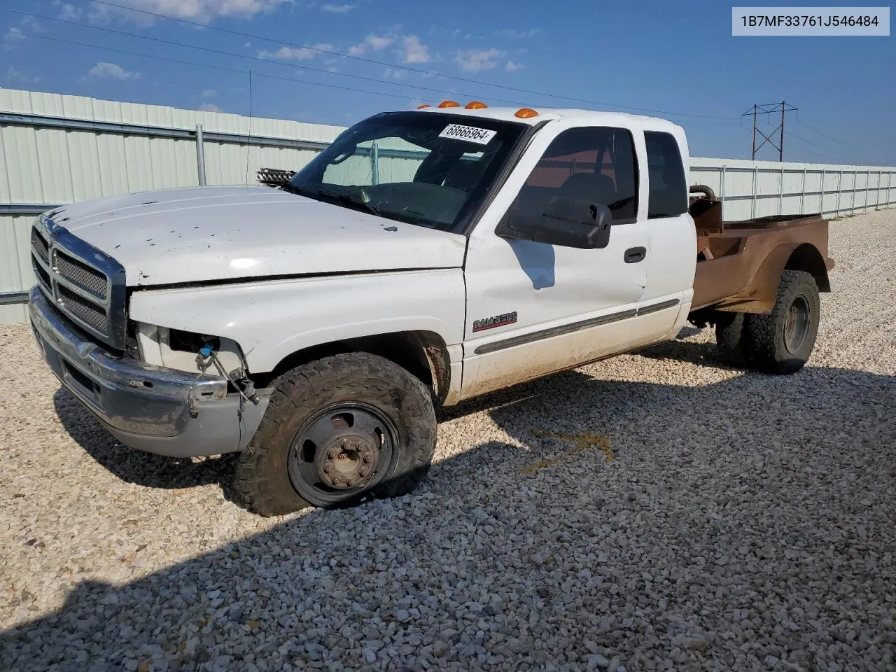 2001 Dodge Ram 3500 VIN: 1B7MF33761J546484 Lot: 68666964