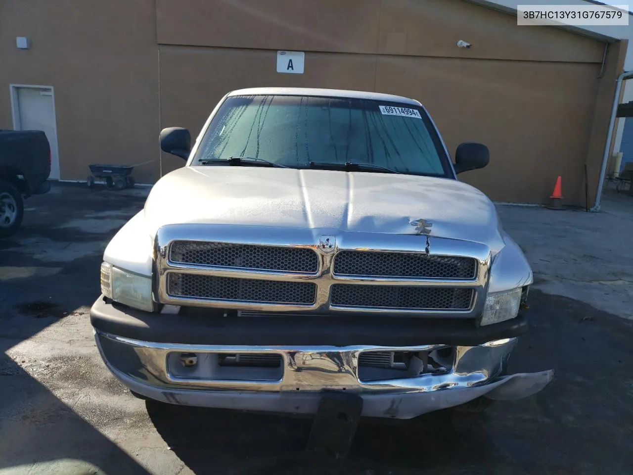 2001 Dodge Ram 1500 VIN: 3B7HC13Y31G767579 Lot: 69114994