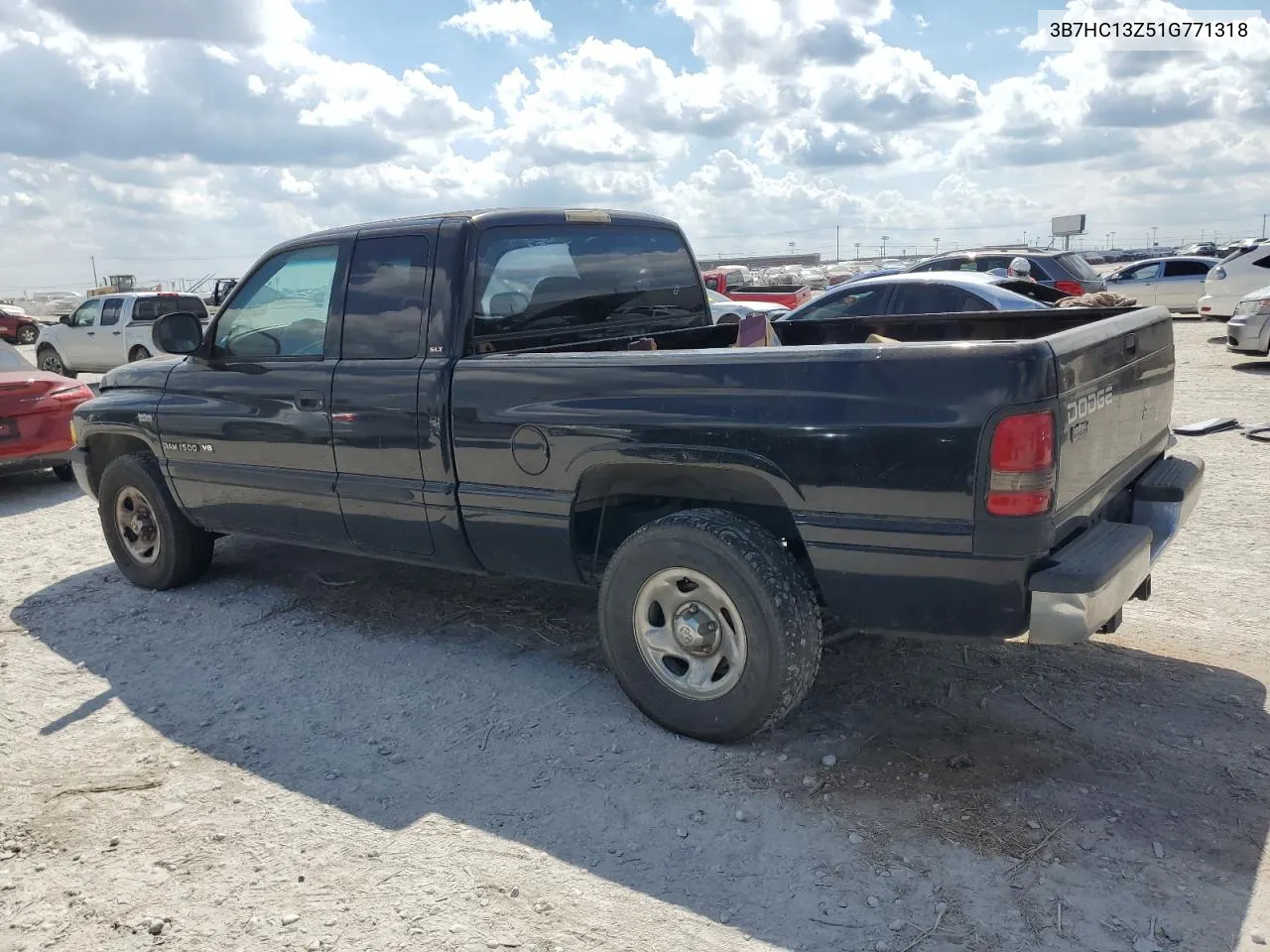 2001 Dodge Ram 1500 VIN: 3B7HC13Z51G771318 Lot: 69785474