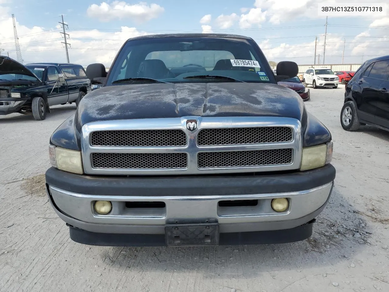 2001 Dodge Ram 1500 VIN: 3B7HC13Z51G771318 Lot: 69785474