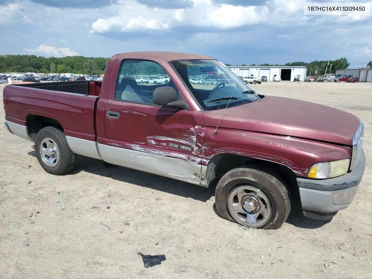 2001 Dodge Ram 1500 VIN: 1B7HC16X41S309450 Lot: 69844824