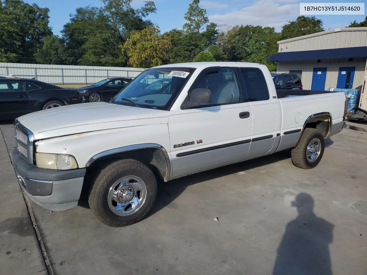 2001 Dodge Ram 1500 VIN: 1B7HC13Y51J514620 Lot: 70005824