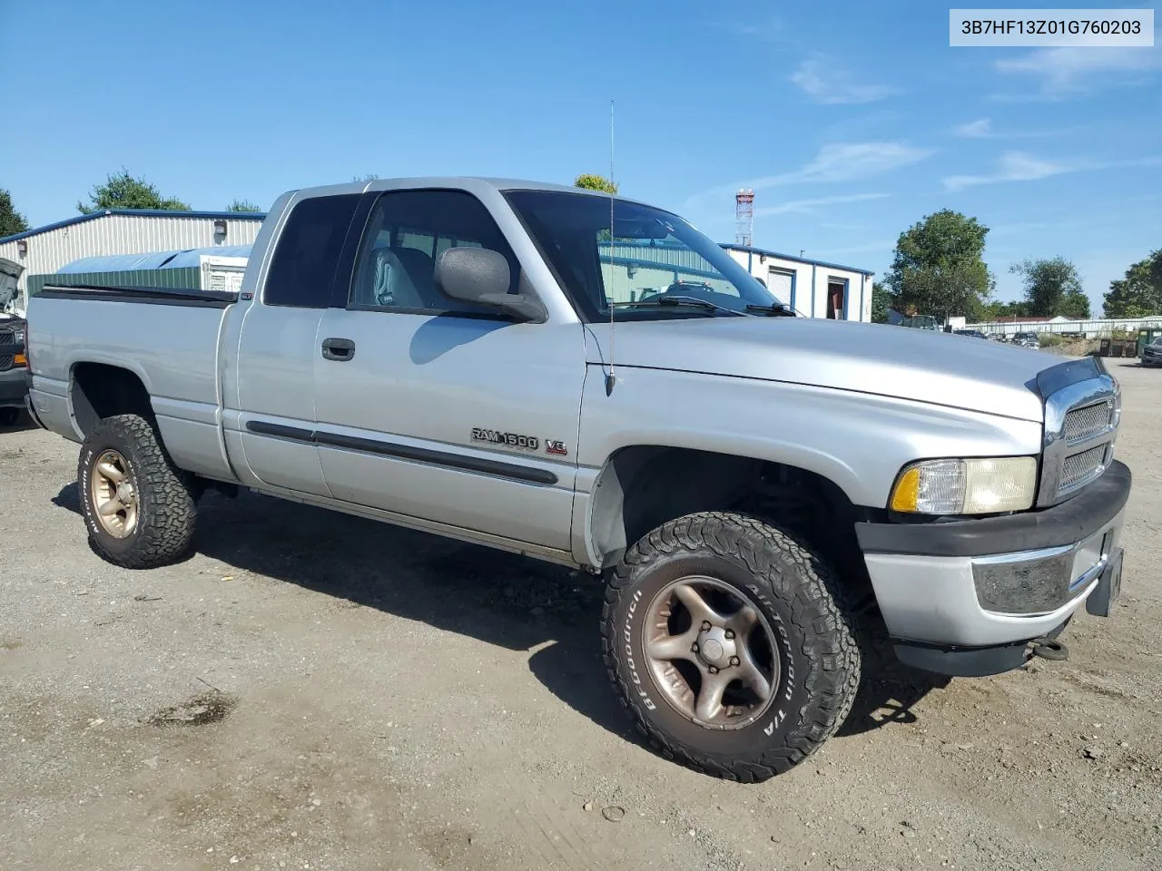 2001 Dodge Ram 1500 VIN: 3B7HF13Z01G760203 Lot: 70082994