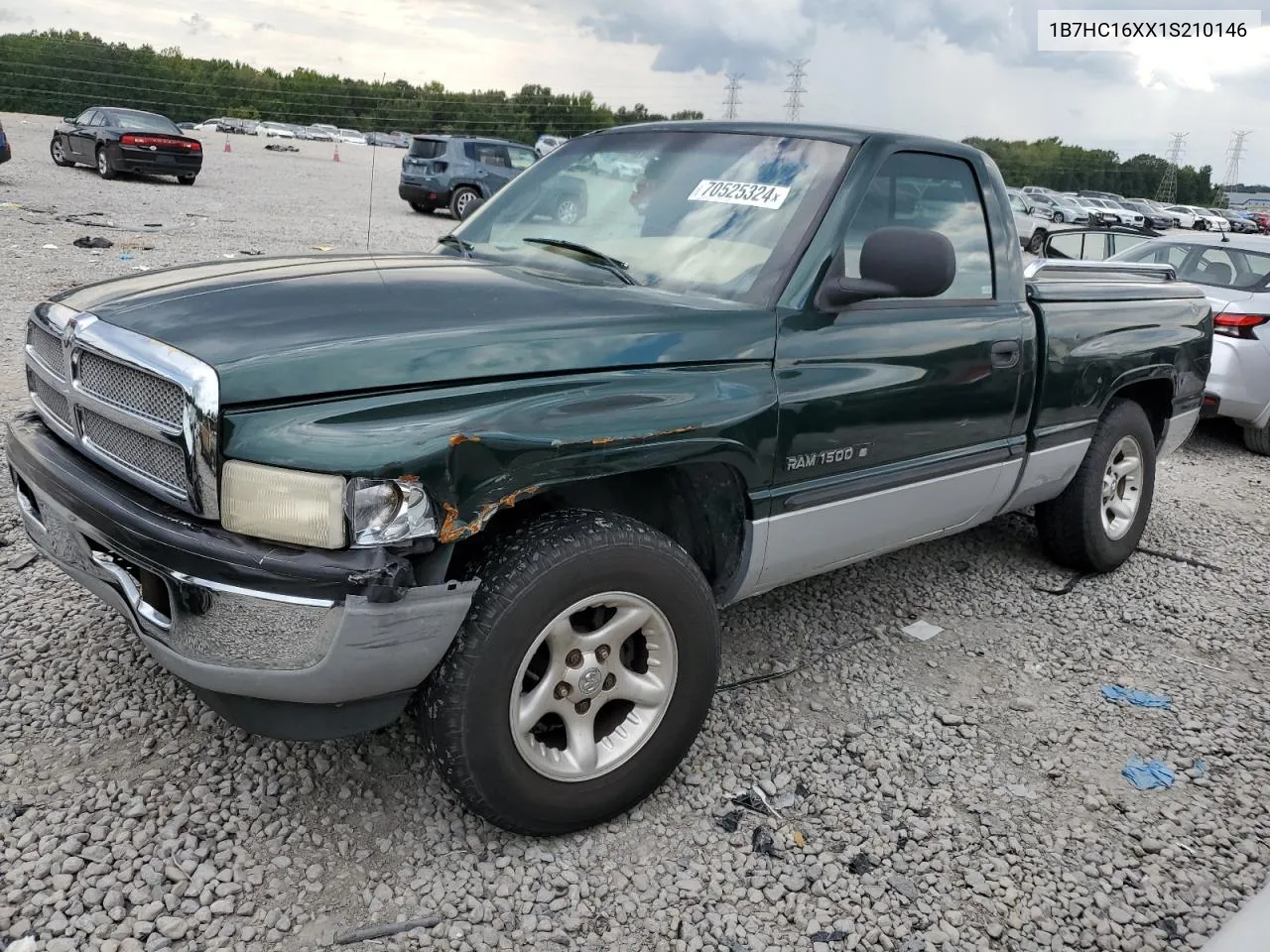 2001 Dodge Ram 1500 VIN: 1B7HC16XX1S210146 Lot: 70525324