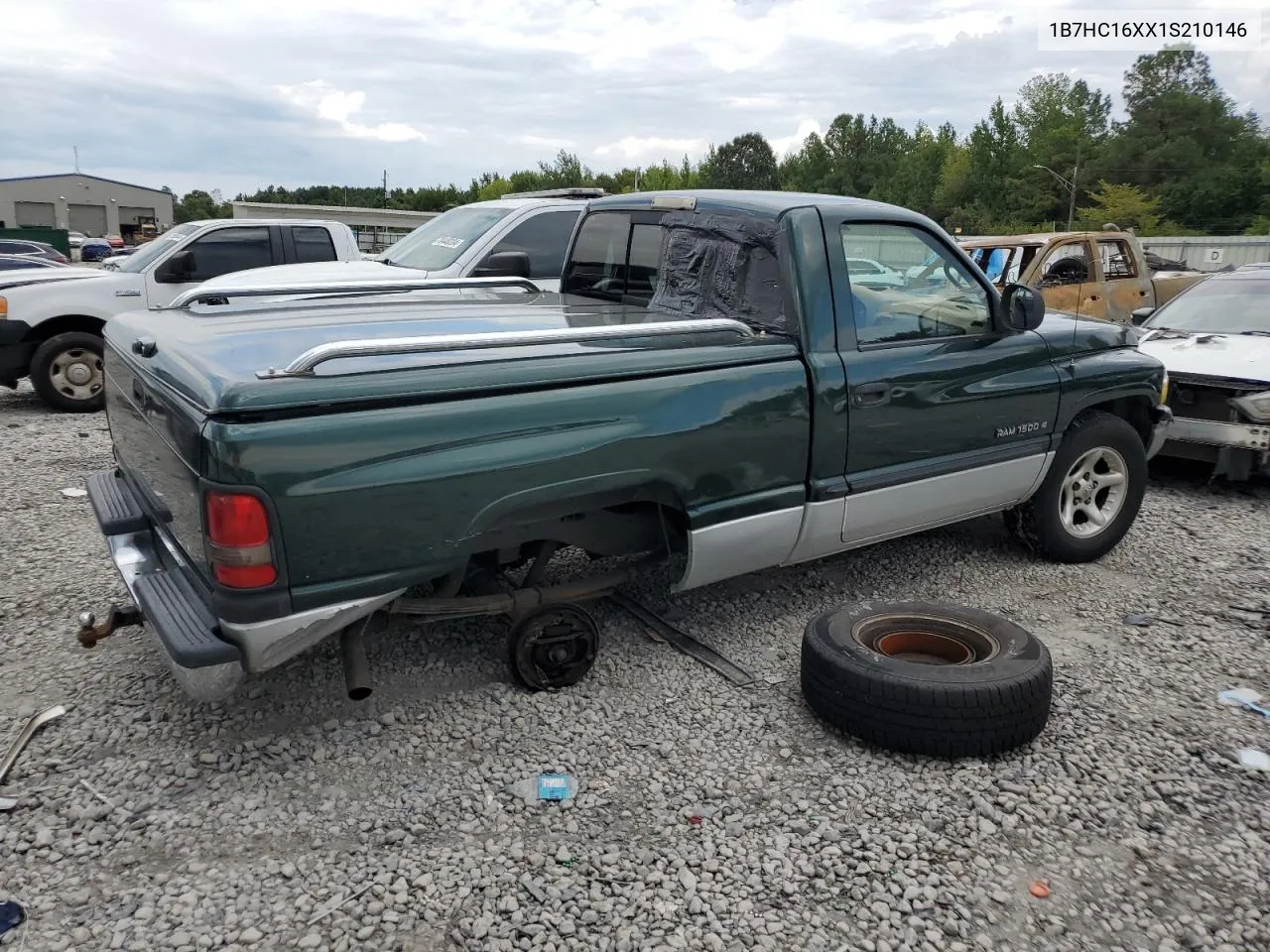 2001 Dodge Ram 1500 VIN: 1B7HC16XX1S210146 Lot: 70525324